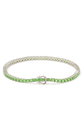 Sea Green Tennis Bracelet